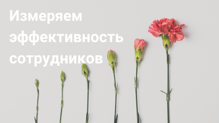 Измеряем эффективность сотрудников