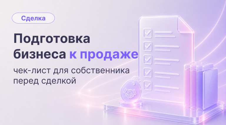 Как подготовить бизнес к продаже: чек-лист для собственника